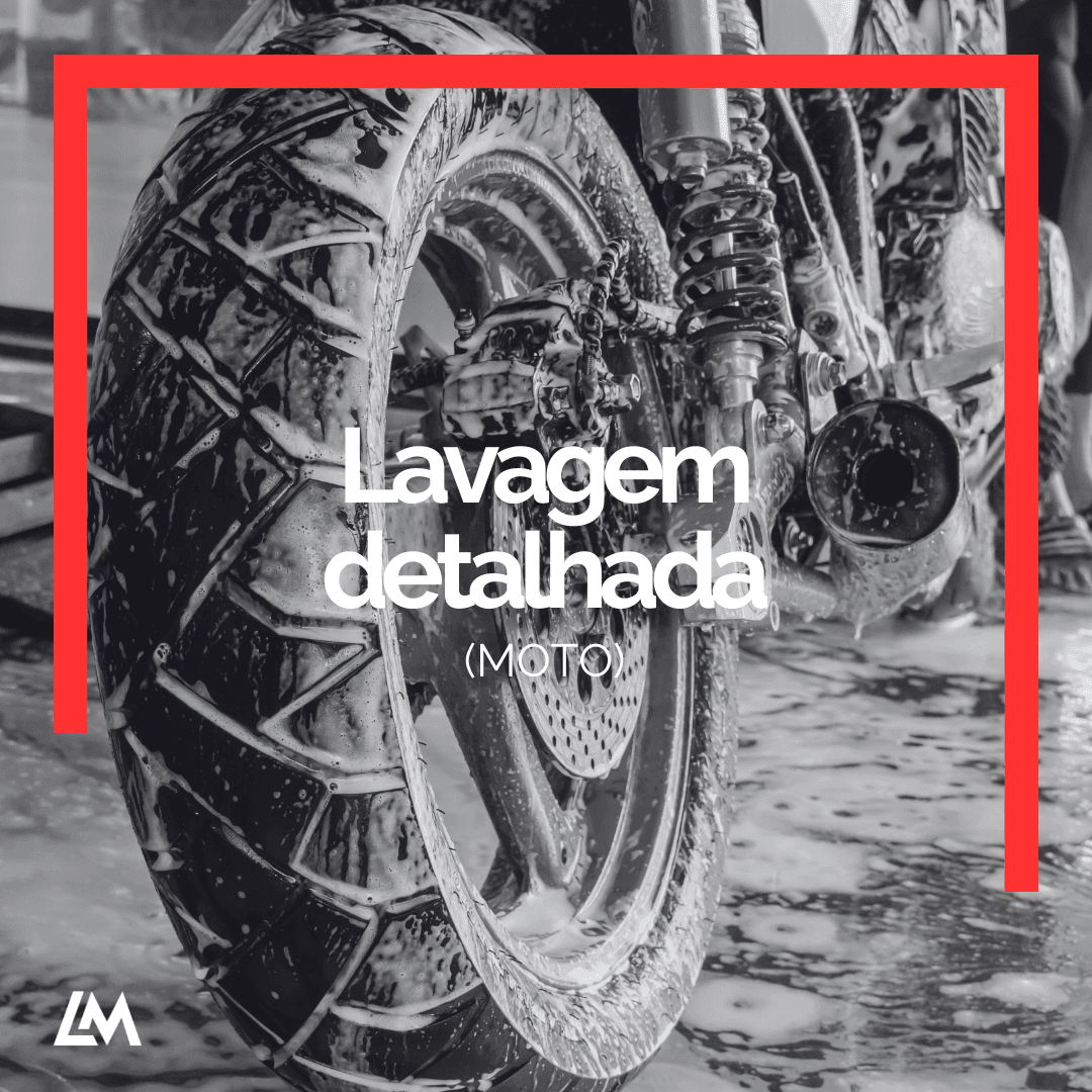 Lavagem detalhada (moto)